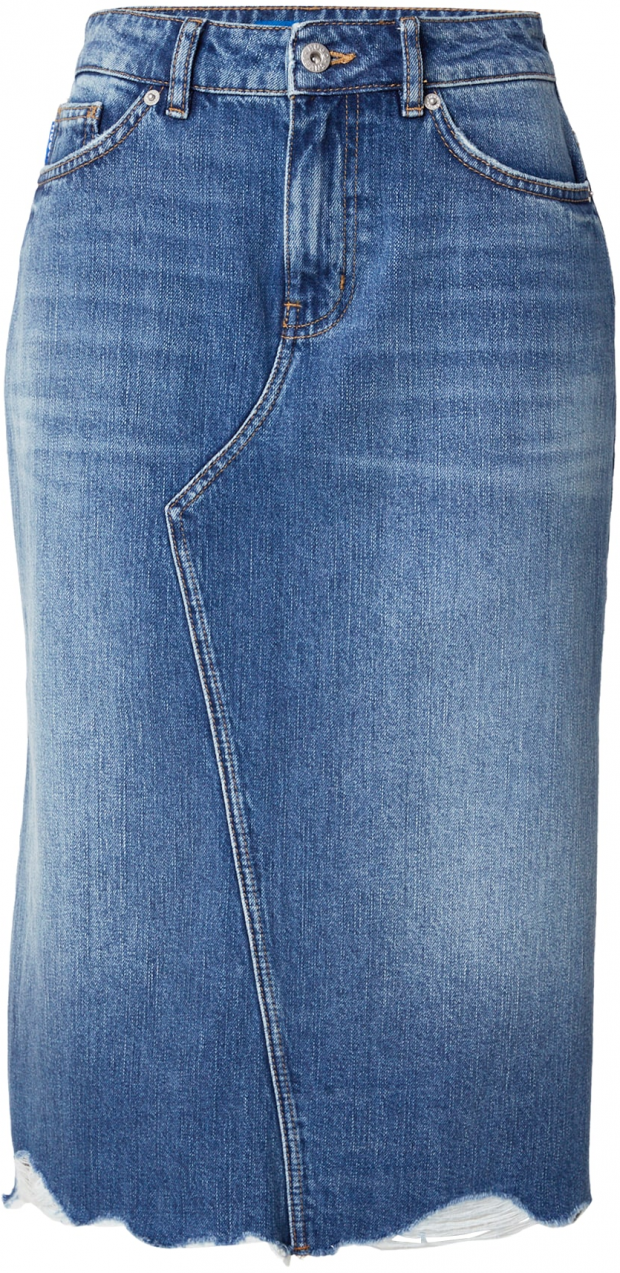 HUGO Sukňa 'Gadele_B'  modrá denim