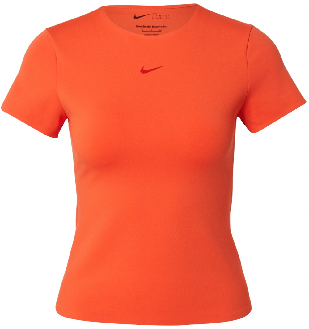 NIKE Funkčné tričko  oranžovo červená
