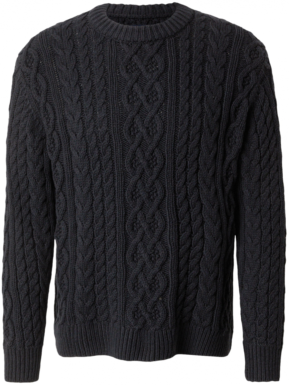 Abercrombie & Fitch Sveter  čierna