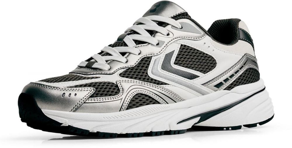 Bershka Nízke tenisky 'BASICO'  čierna / strieborná / biela