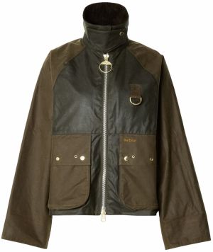 Barbour Prechodná bunda 'Kearton'  olivová / čierna