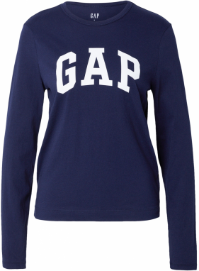 GAP Tričko  námornícka modrá / biela