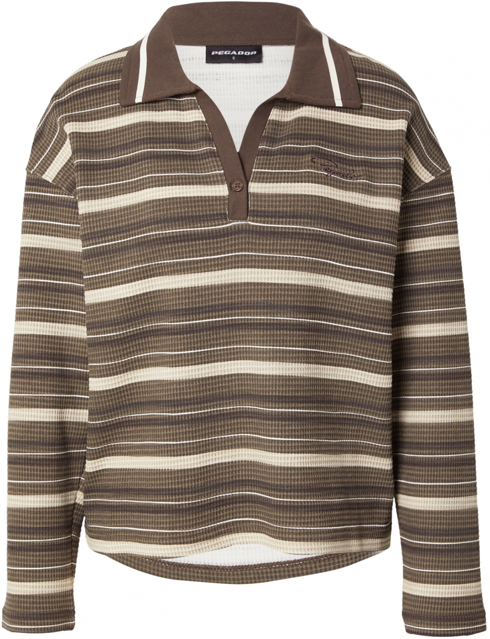 Pegador Tričko 'SOFIA'  béžová / hnedá / tmavohnedá / biela