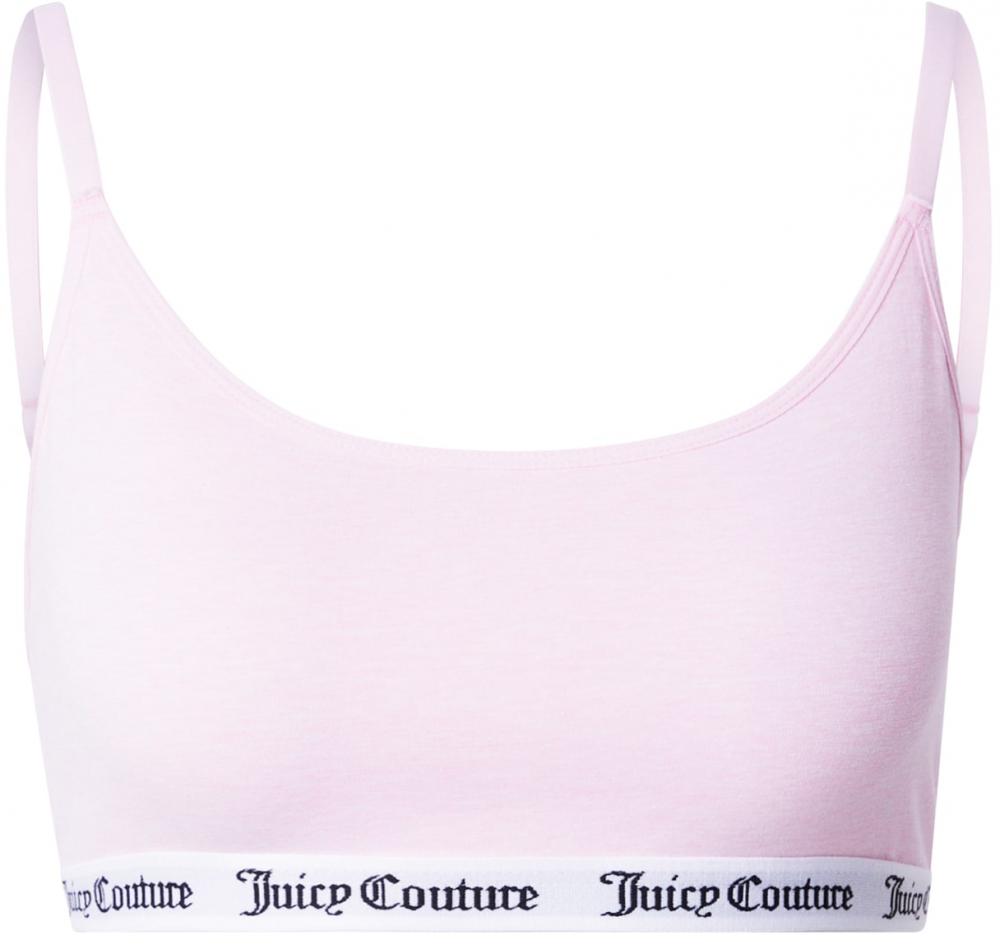 Juicy Couture Podprsenka  ružová / čierna / biela