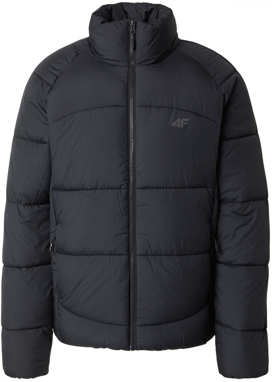 4F Outdoorová bunda  čierna