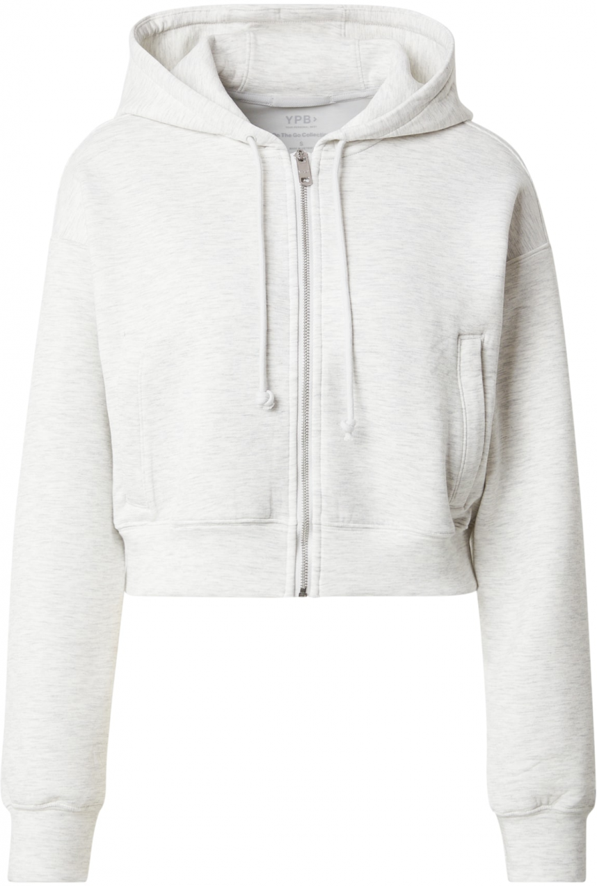 Abercrombie & Fitch Tepláková bunda  sivá