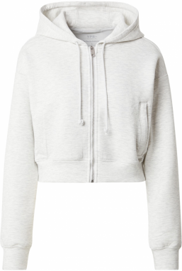 Abercrombie & Fitch Tepláková bunda  sivá