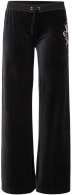 Juicy Couture Nohavice 'WRAP YOU UP'  ružová / čierna / strieborná