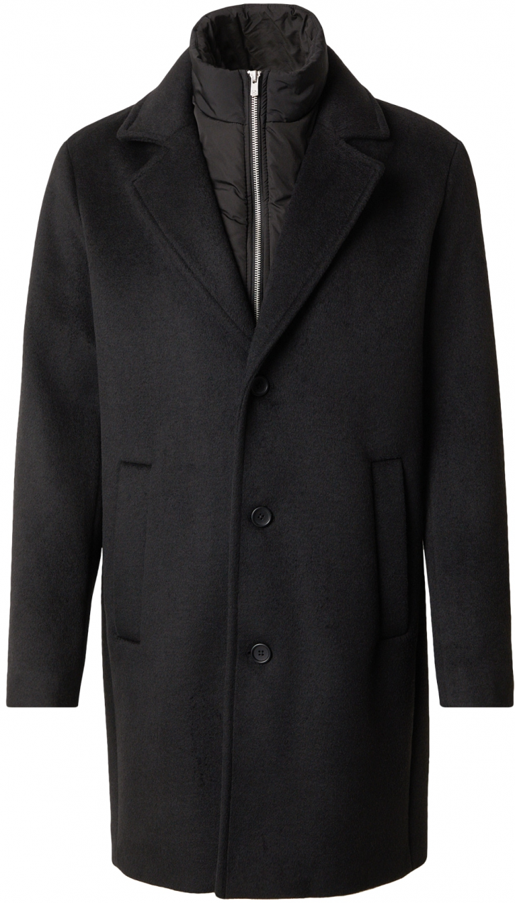 Jack & Jones Premium Prechodný kabát 'JPRBLASTANFORD'  čierna