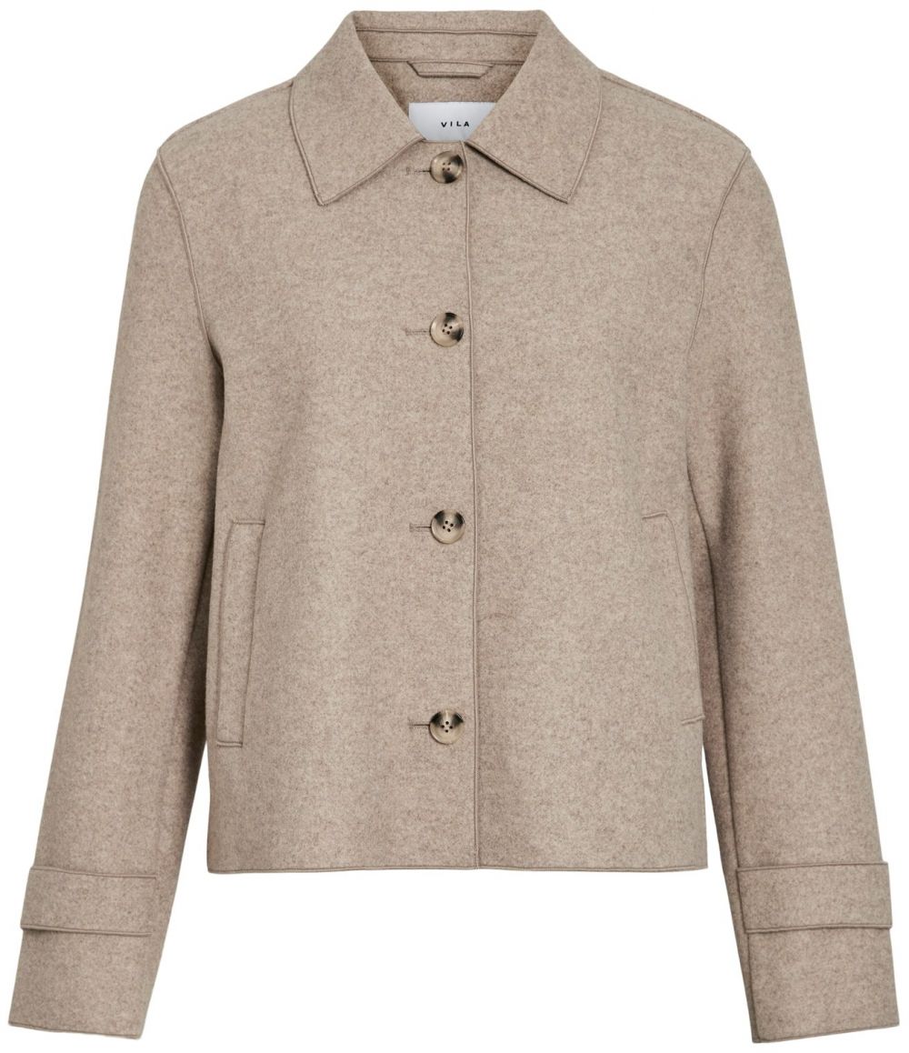 VILA Prechodná bunda 'VIJUICE'  béžová