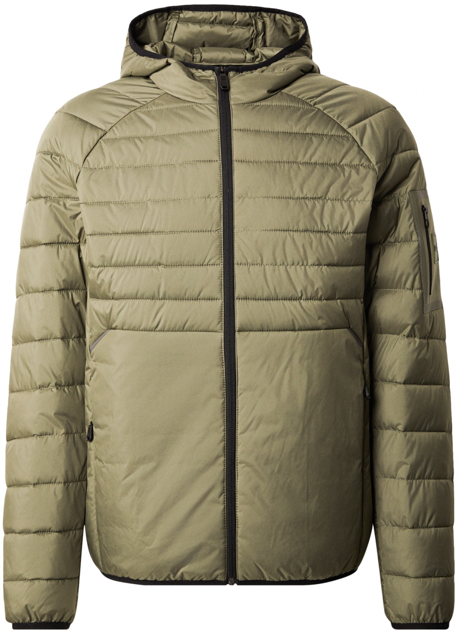 BOSS Prechodná bunda 'OW_Urbanex'  olivová / čierna