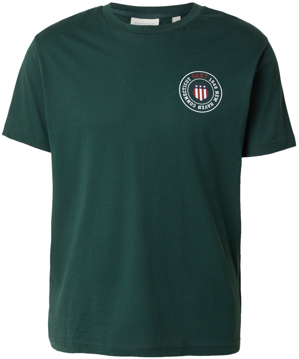 GANT Tričko  námornícka modrá / smaragdová / červená / biela