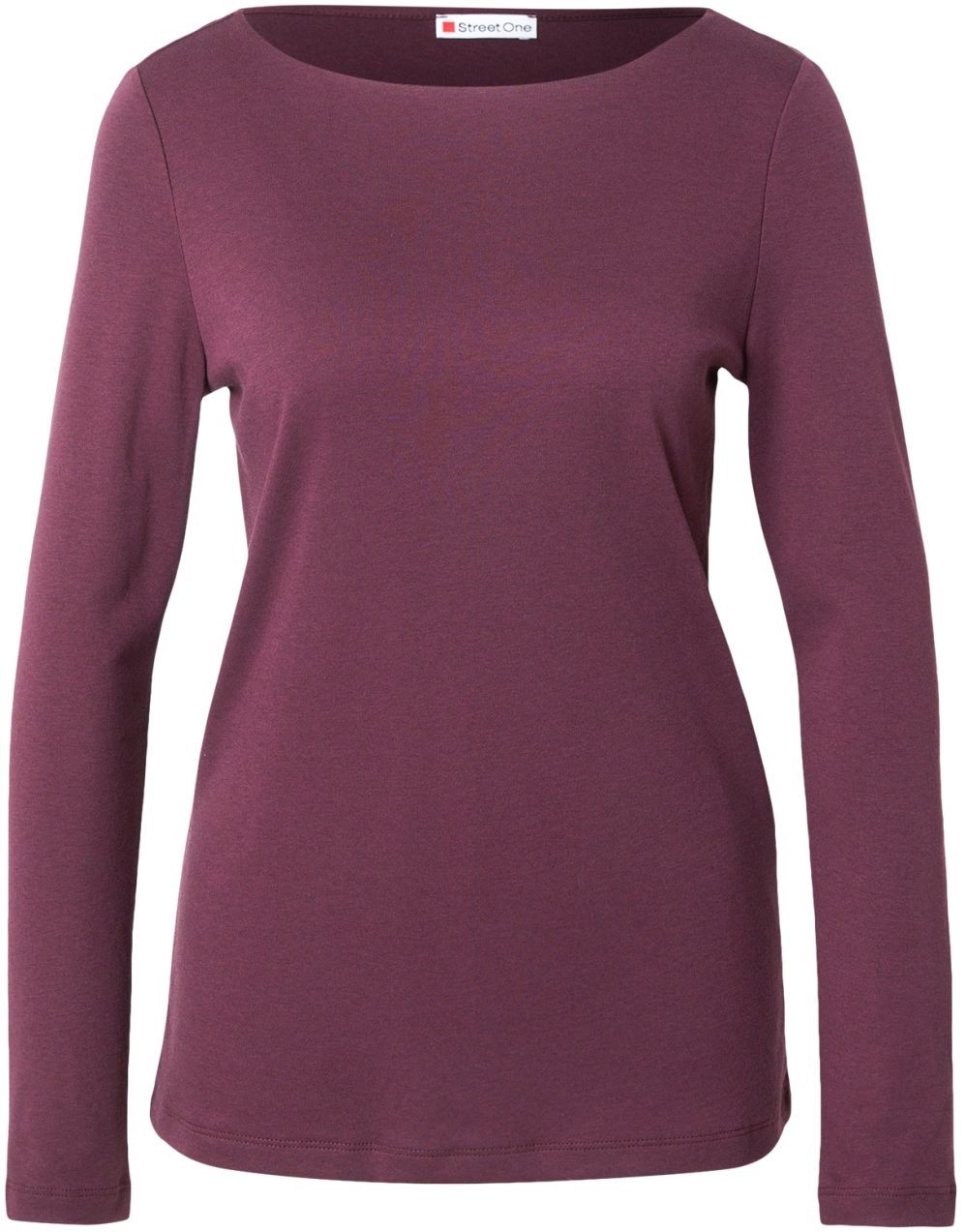 STREET ONE Tričko 'New Lanea'  farba lesného ovocia