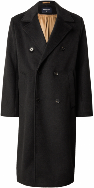 Abercrombie & Fitch Prechodný kabát  čierna