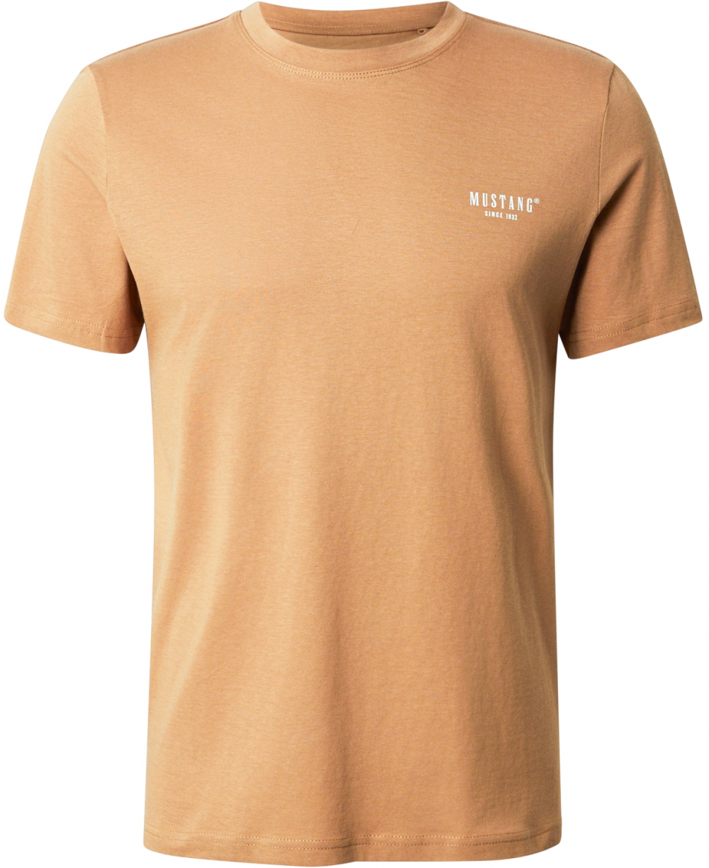 MUSTANG Tričko 'AUSTIN'  pueblo / biela