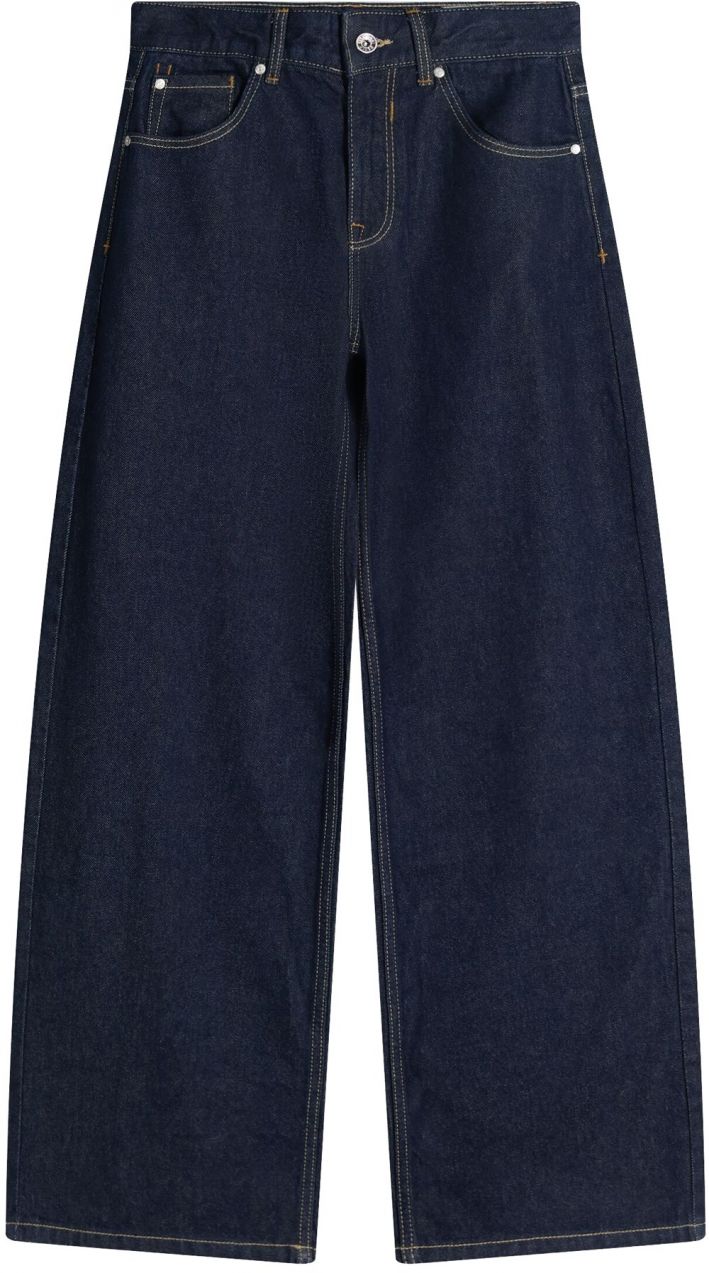 Bershka Džínsy  tmavomodrá