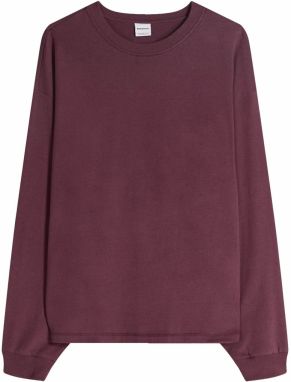 Bershka Tričko  bordová