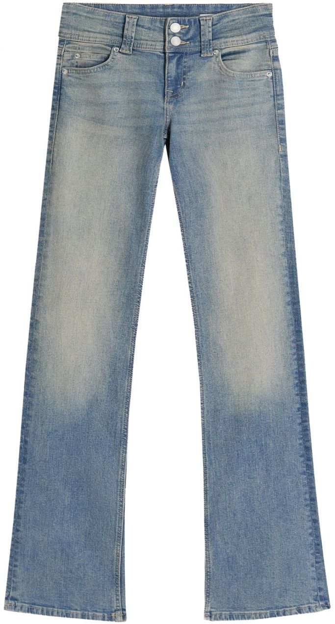 Bershka Džínsy  svetlomodrá