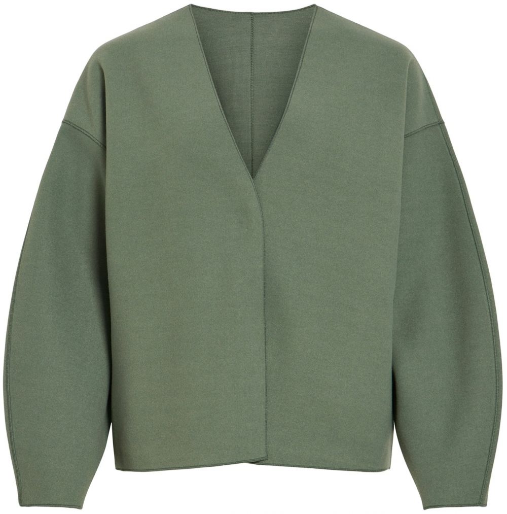 VILA Prechodná bunda 'VIJUICE'  tmavozelená