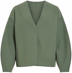 VILA Prechodná bunda 'VIJUICE'  tmavozelená