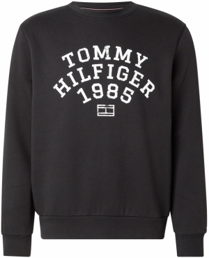 TOMMY HILFIGER Mikina 'ARCH'  čierna / biela