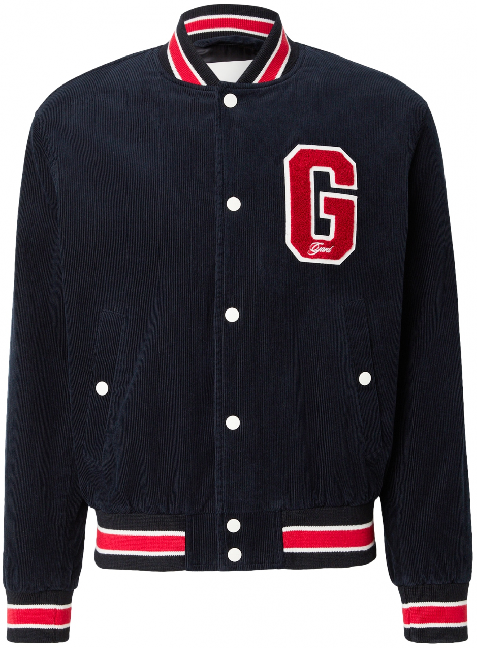 GANT Prechodná bunda  červená / čierna / biela