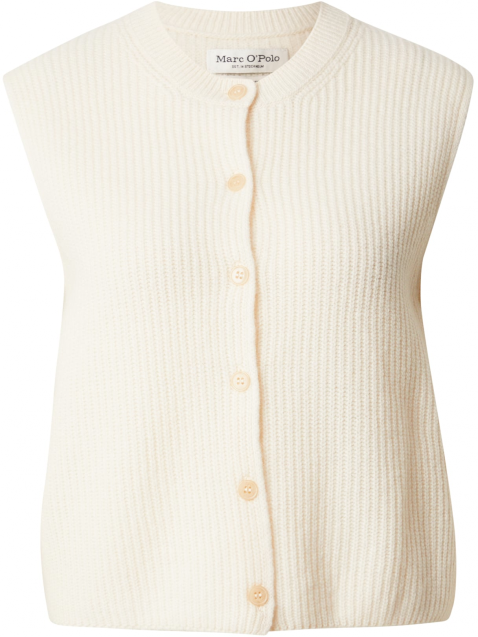 Marc O'Polo Pletená vesta  béžová