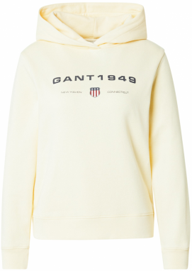 GANT Mikina  námornícka modrá / svetložltá / červená / biela