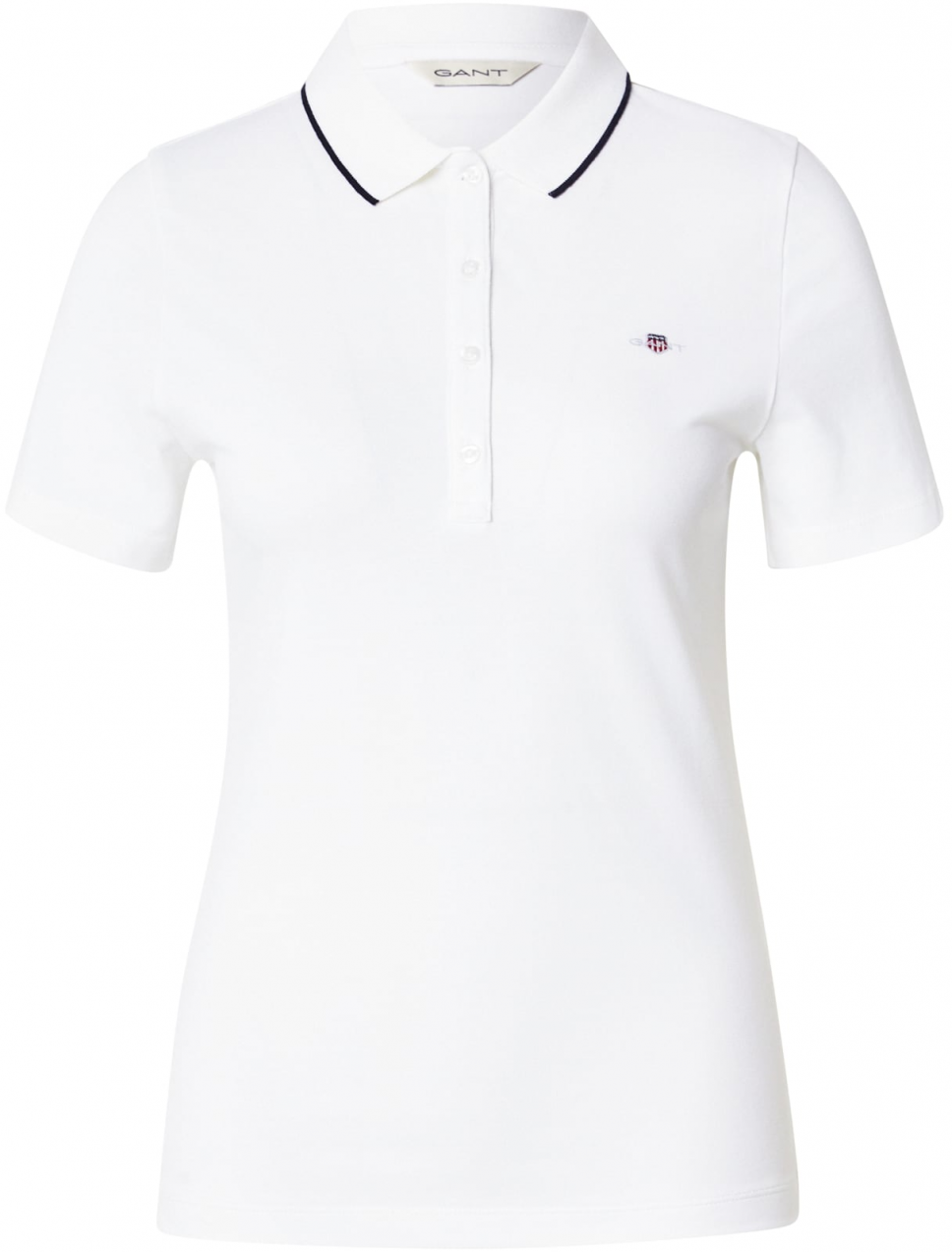 GANT Tričko  námornícka modrá / striebornosivá / červená / biela