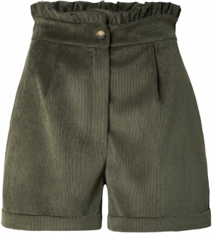 ABOUT YOU Plisované nohavice 'Henrike'  olivová