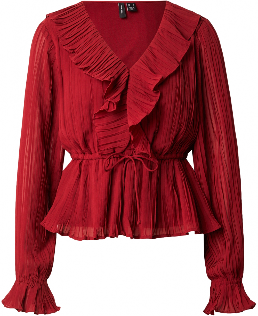 VERO MODA Blúzka 'VMDORA'  bordová