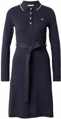 GANT Šaty  námornícka modrá / biela