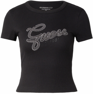 GUESS Tričko  čierna