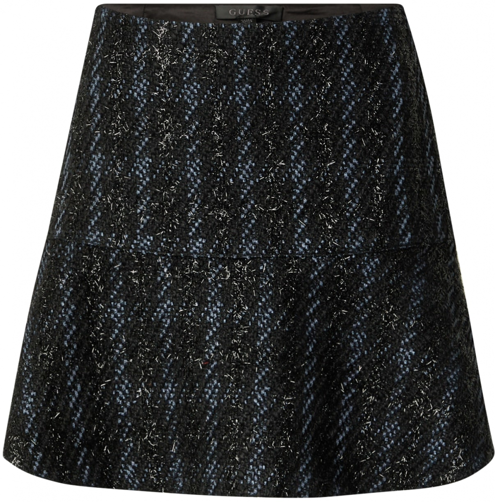 GUESS Sukňa 'ANDIE'  opálová / čierna / strieborná