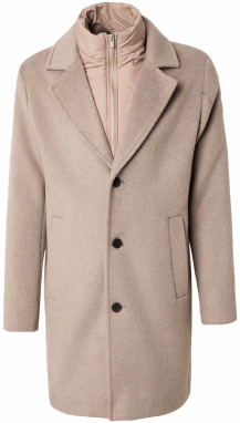 Jack & Jones Premium Prechodný kabát 'JPRBLASTANFORD'  sivobéžová