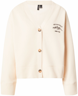 VERO MODA Tepláková bunda 'VMJAMIE'  krémová / hnedá