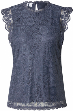 PIECES Blúzka 'PCOLLINE'  tmavomodrá