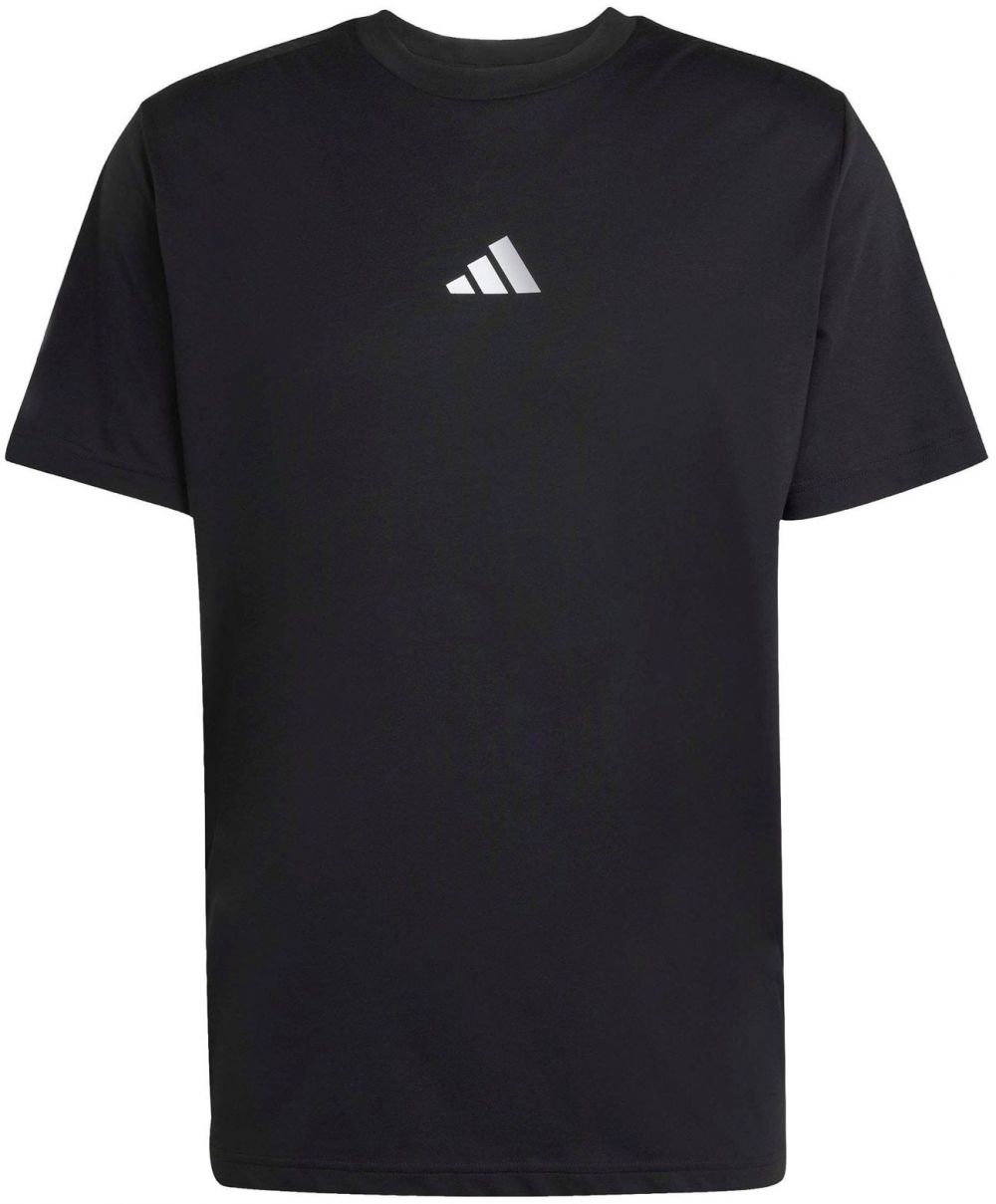 ADIDAS PERFORMANCE Funkčné tričko  modrosivá / broskyňová / čierna / biela