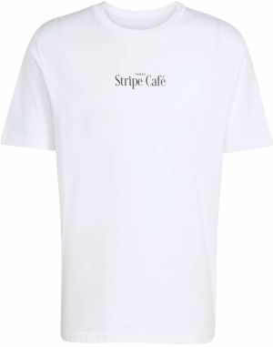 ADIDAS SPORTSWEAR Funkčné tričko 'DONUT BOX'  svetlomodrá / čokoládová / čierna / biela