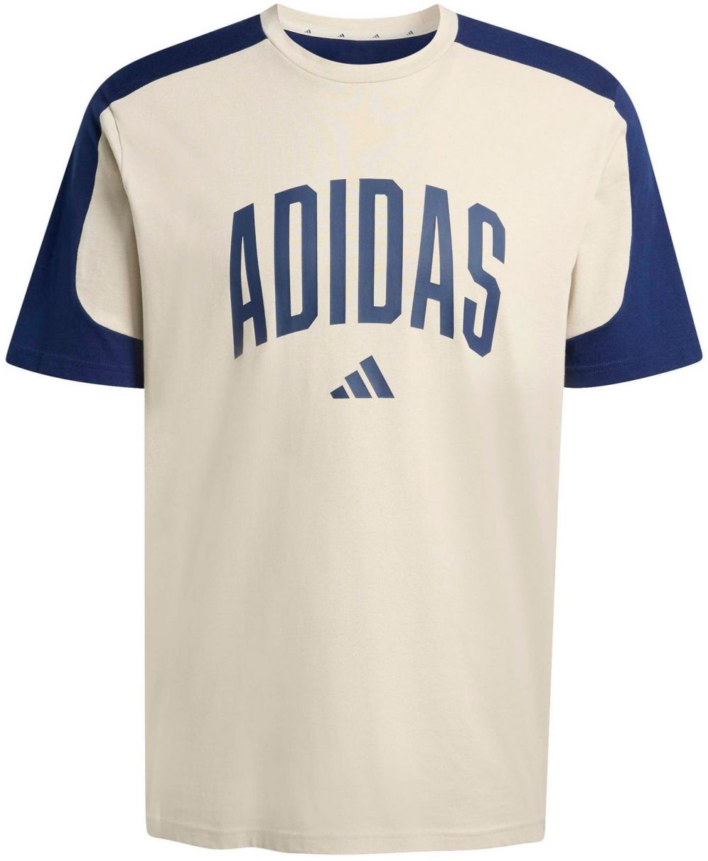 ADIDAS SPORTSWEAR Funkčné tričko 'COLLEGIATE'  námornícka modrá / tmavošedá