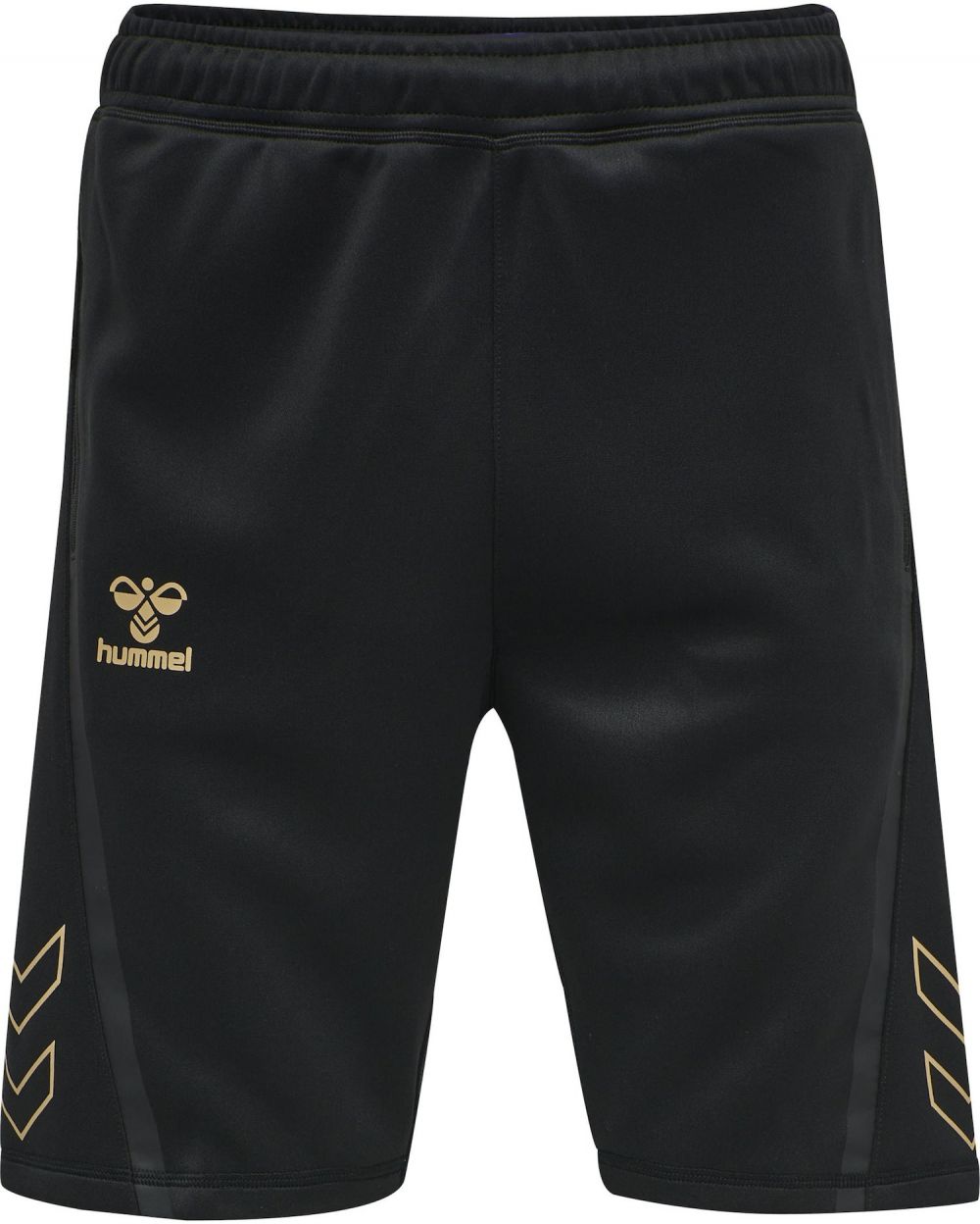 Hummel Športové nohavice 'Cima'  pastelovo žltá / čierna