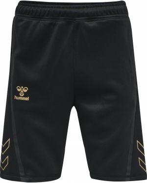 Hummel Športové nohavice 'Cima'  pastelovo žltá / čierna