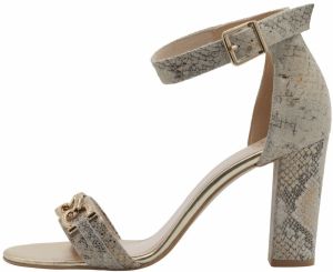 faina Remienkové sandále  zlatá / sivobéžová / tmavosivá