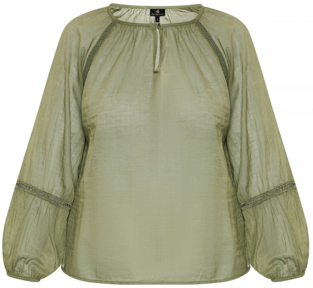 DreiMaster Klassik Blúzka  olivová