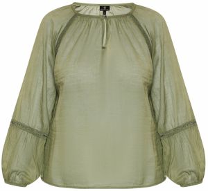 DreiMaster Klassik Blúzka  olivová