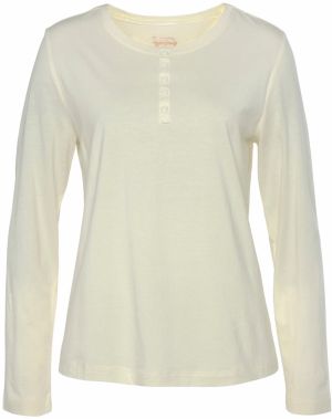 VIVANCE Tričko 'Dreams'  krémová