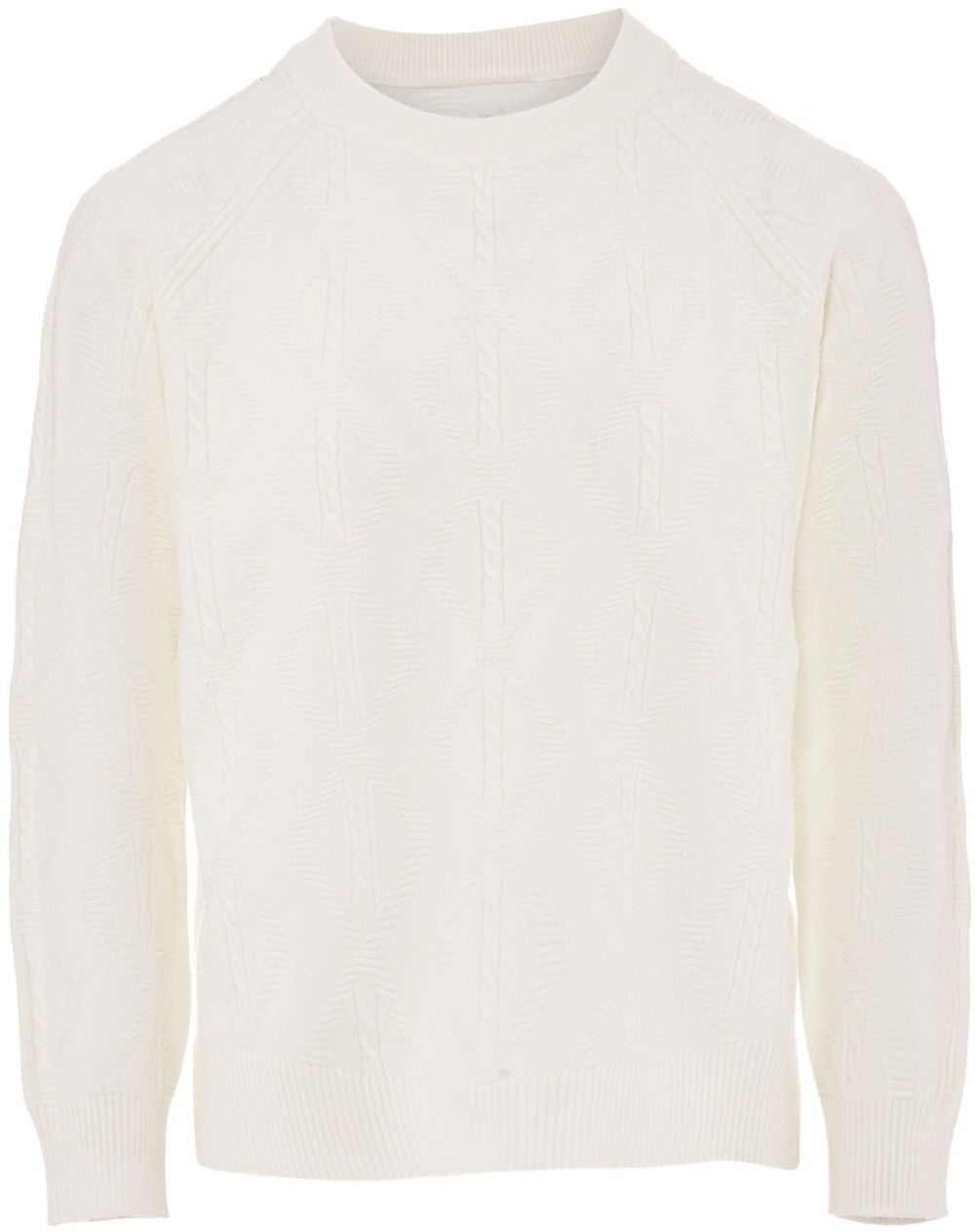 Jalene Sveter  biela ako vlna