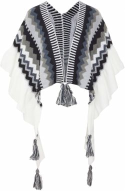 Gaya Pelerína  krémová / sivá / čierna