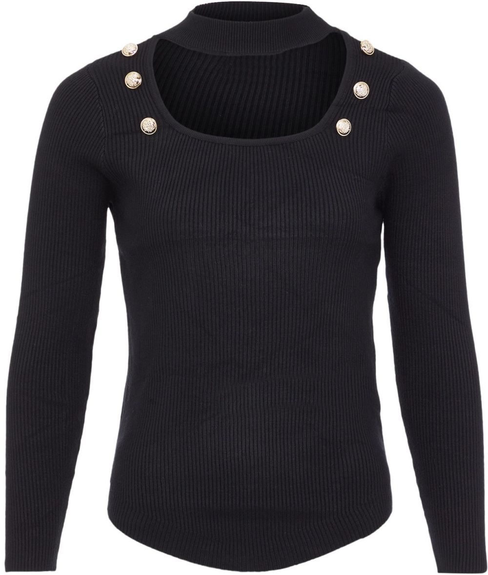 caneva Sveter  zlatá / čierna