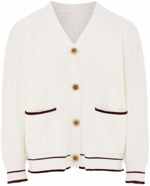 NALLY Kardigán  čierna / prírodná biela